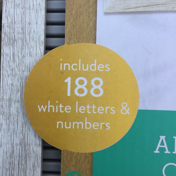 NWT Letterboard set for baby - Picture 2 of 4